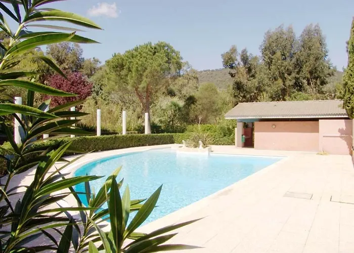 2 Pieces Avec Terrasse, Jardin, Piscine Et Parking, Proche - - Fr-1-251-517 Apartment Le Lavandou