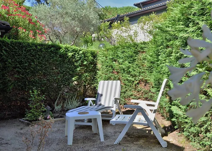 2 Pieces Avec Terrasse, Jardin, Piscine Et Parking, Proche - - Fr-1-251-517 Apartment Le Lavandou